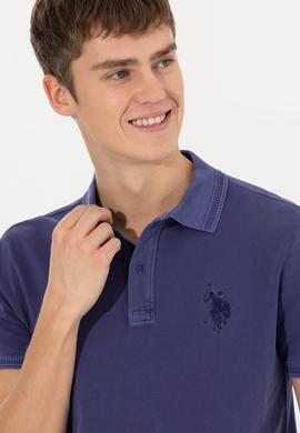 Erkek Mavi Basic Tişört - 50248553070