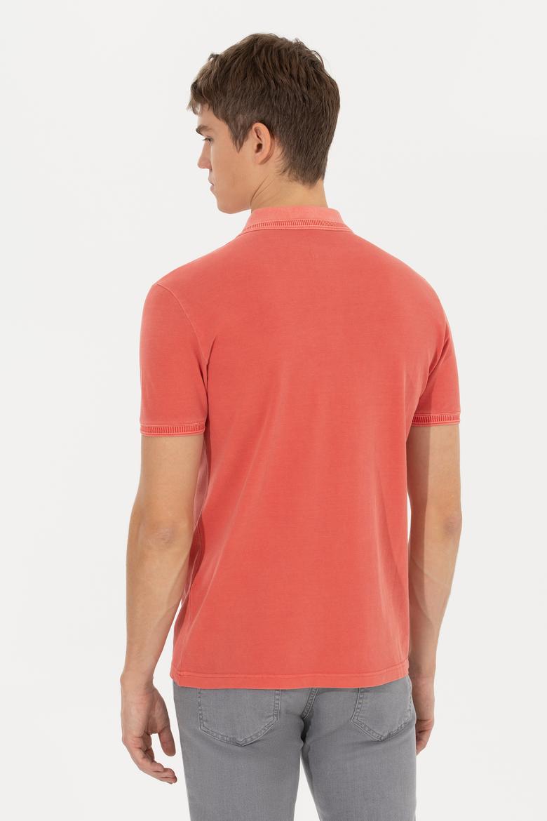 Erkek Kırmızı Basic Tişört - 50248553080