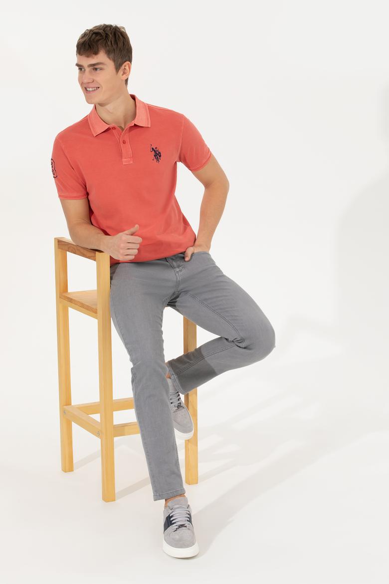 Erkek Kırmızı Basic Tişört - 50248553080