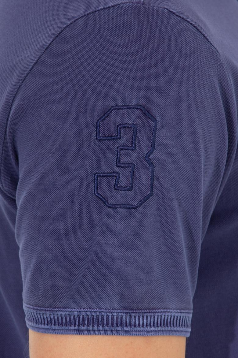 Erkek Mavi Basic Tişört - 50248553070