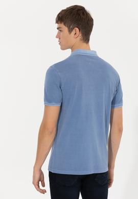 Erkek Koyu Mavi Basic Tişört - 50248553020