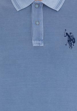 Erkek Koyu Mavi Basic Tişört - 50248553020