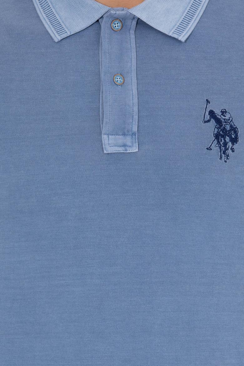 Erkek Koyu Mavi Basic Tişört - 50248553020