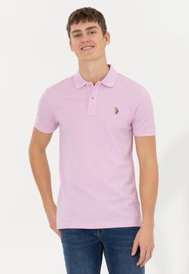 Erkek Manolya Polo Yaka Basic T-Shirt - 50248556143