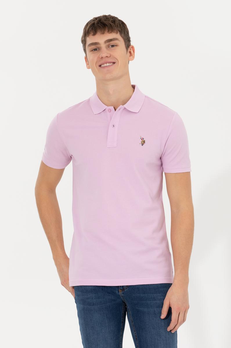 Erkek Manolya Polo Yaka Basic T-Shirt