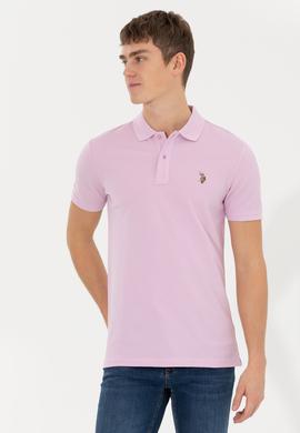 Erkek Manolya Polo Yaka Basic T-Shirt - 50248556143