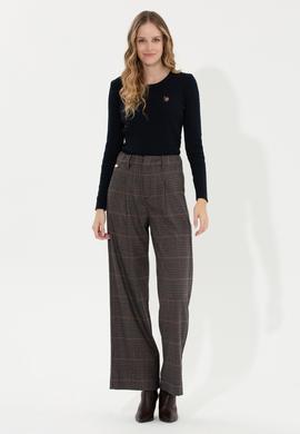 Kadın Lacivert Bisiklet Yaka Basic Kazak - 50258077004