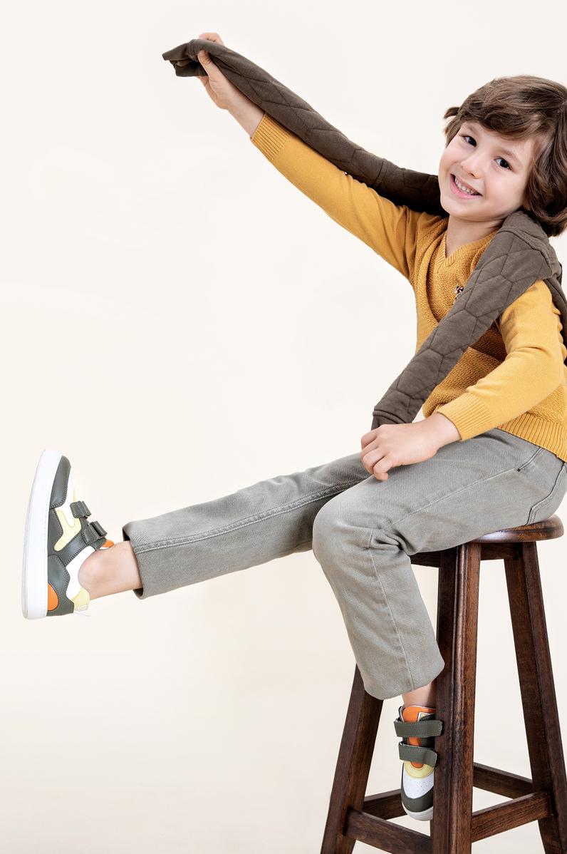 Erkek Çocuk Haki Ayakkabı