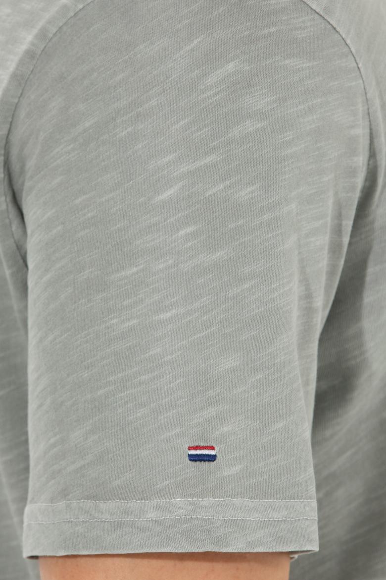 Erkek Haki Basic Tişört - 50249147018