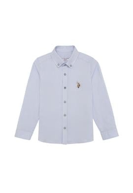 Erkek Çocuk Açık Mavi Uzun Kollu Basic Gömlek - 50254280013