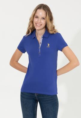 Kadın Mavi Basic Tişört - 50248993116