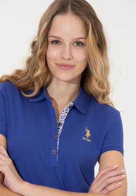 Kadın Mavi Basic Tişört - 50248993116