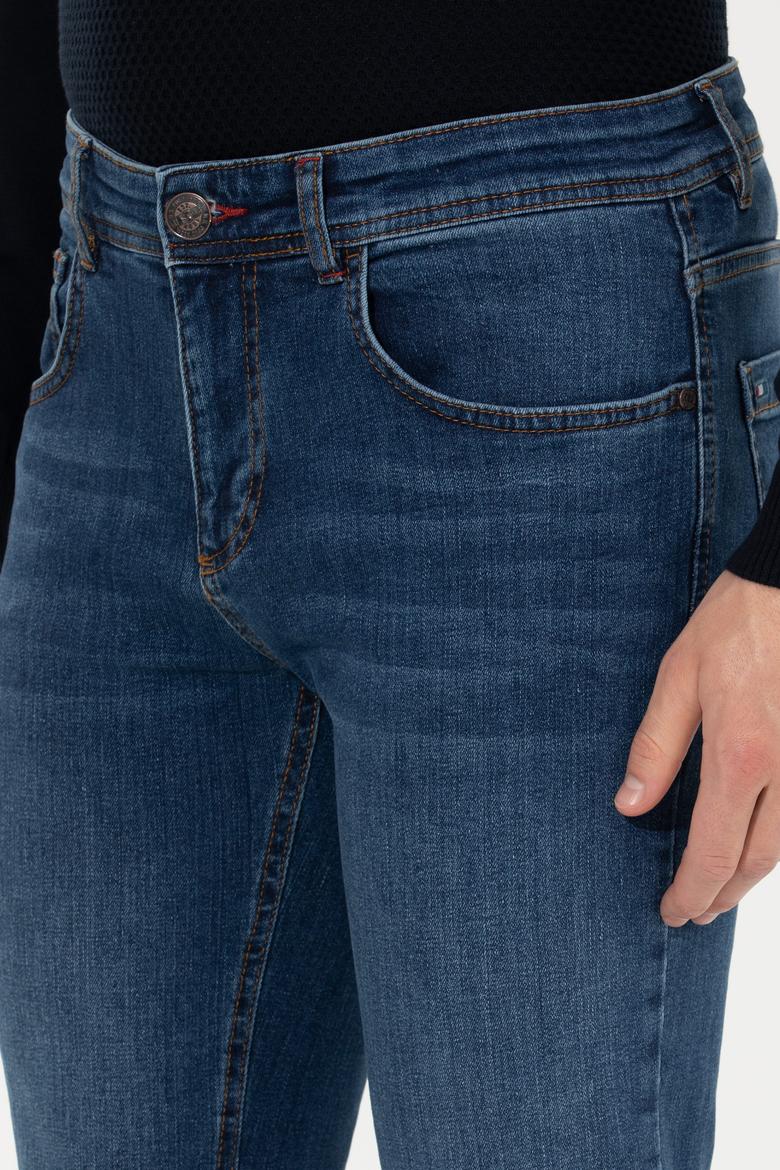 Erkek Mavi Jean Pantolon - 50253266014