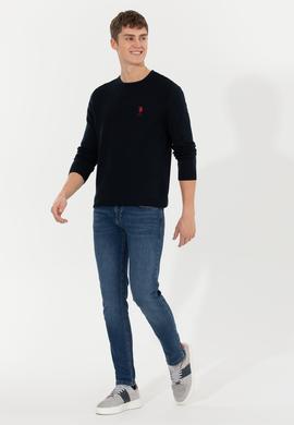 Erkek Lacivert Kazak - 50252311016