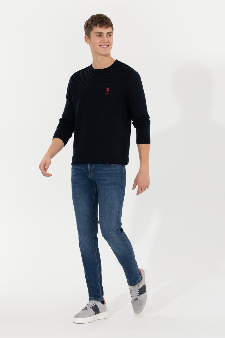 Erkek Lacivert Kazak - 50252311016