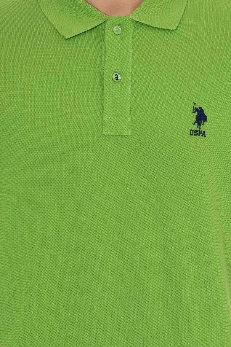 Erkek Yeşil Polo Yaka T-Shirt Basic - 50248548044