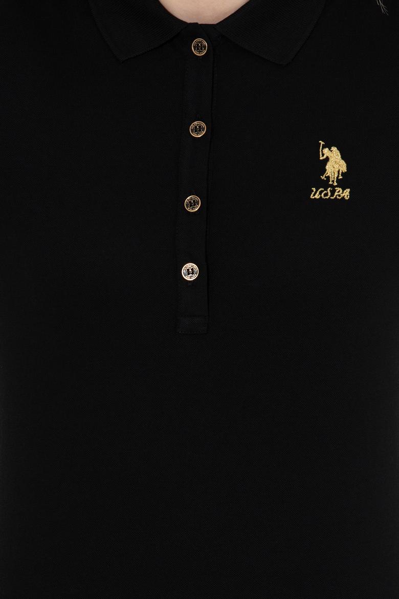 Kadın Siyah Basic Tişört - 50248993062