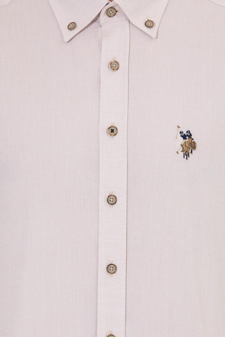 Erkek Taş Uzun Kollu Basic Gömlek - 50256733074