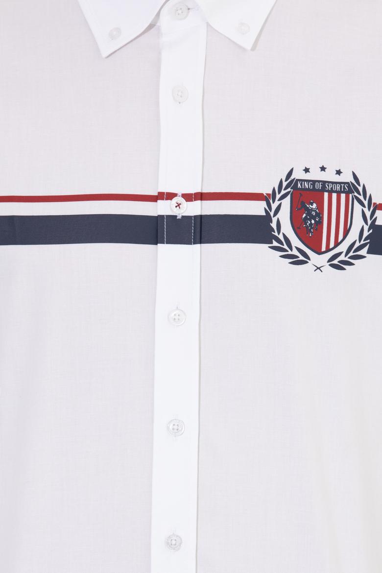 Erkek Beyaz Uzun Kollu Gömlek - 50257007010