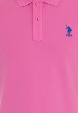 Erkek Pembe Basic Polo Yaka Tişört - 50250001058