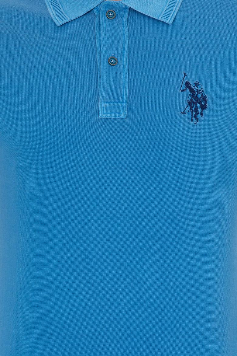 Erkek Petrol Basic Polo Yaka Tişört - 50248553060