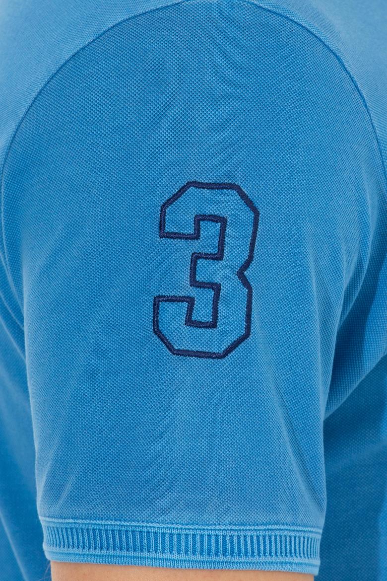 Erkek Petrol Basic Polo Yaka Tişört - 50248553060