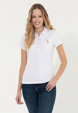 Kadın Beyaz Basic Tişört - 50248993005