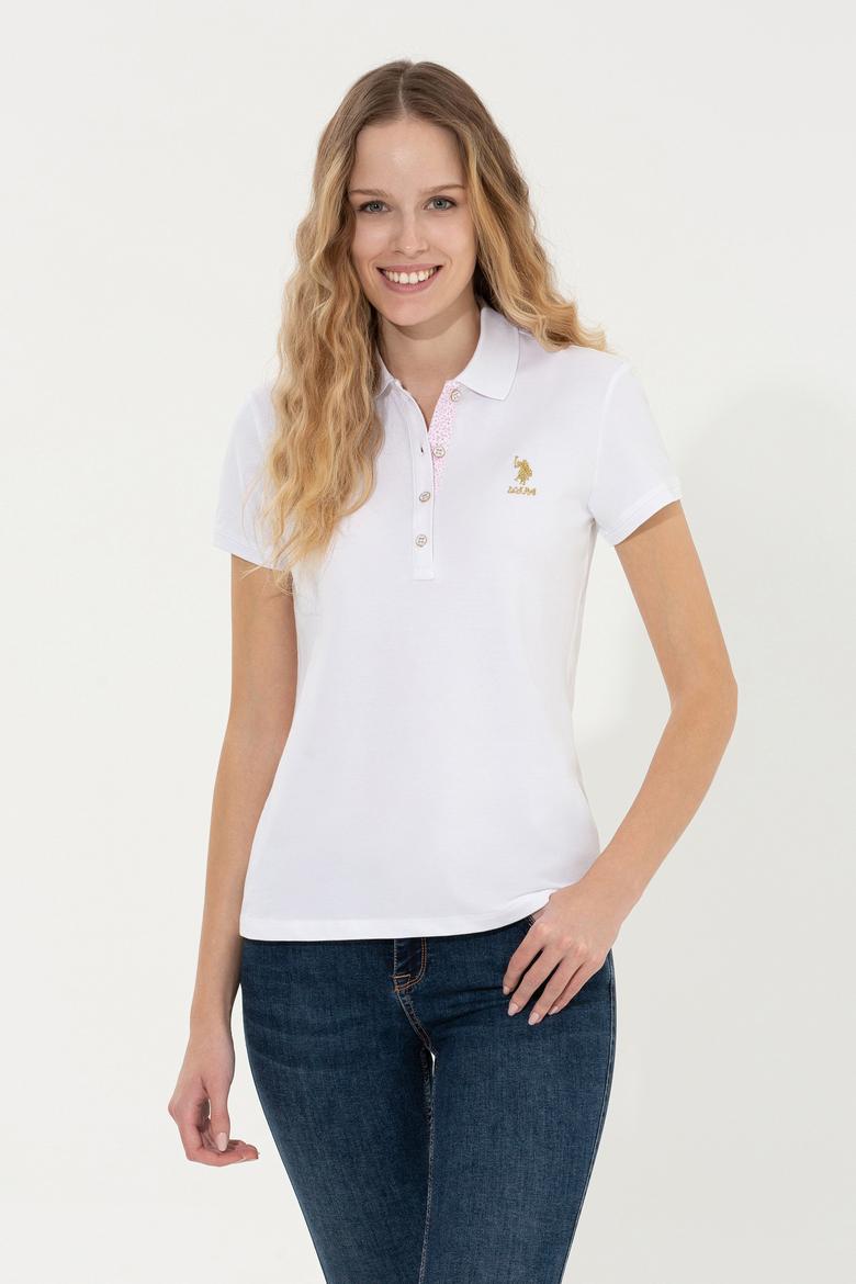 Kadın Beyaz Basic Tişört