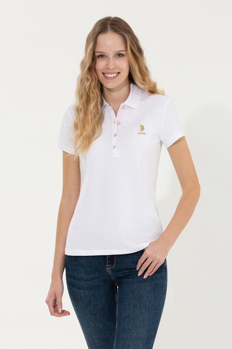 Kadın Beyaz Basic Tişört