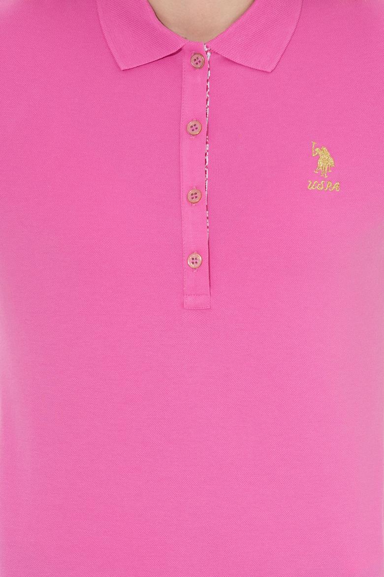 Kadın Pembe Basic Tişört - 50248993056