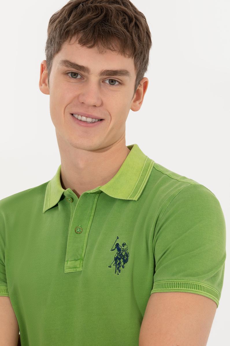 Erkek Yeşil Basic Tişört