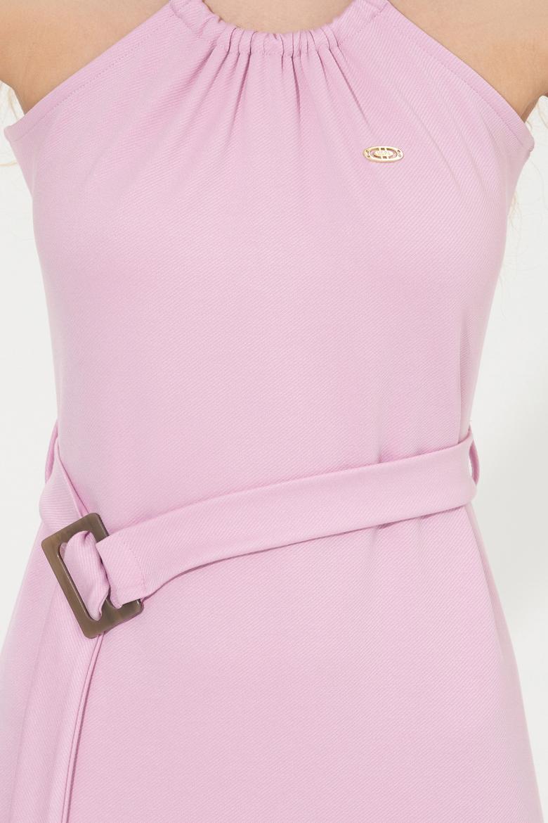 Kadın Manolya Örme Elbise - 50248555015