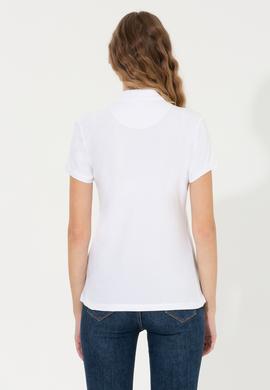 Kadın Beyaz Basic Tişört - 50248993005