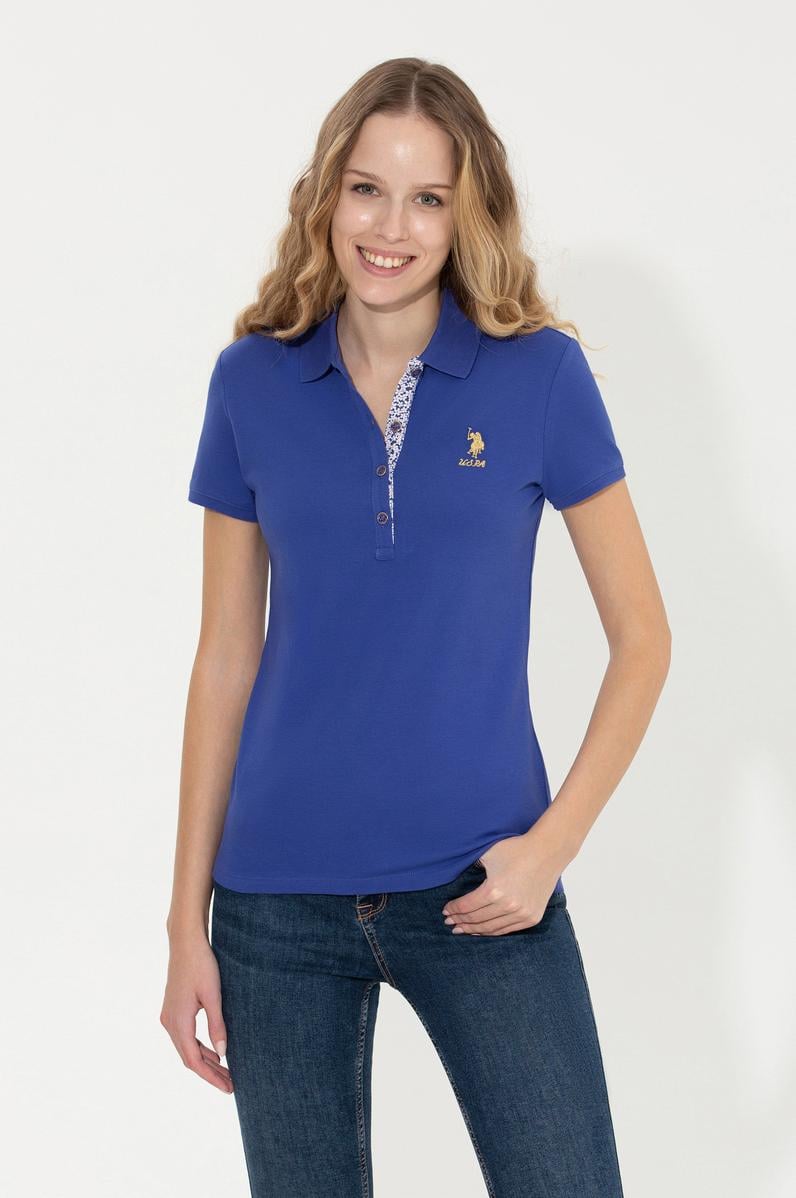 Kadın Mavi Basic Tişört