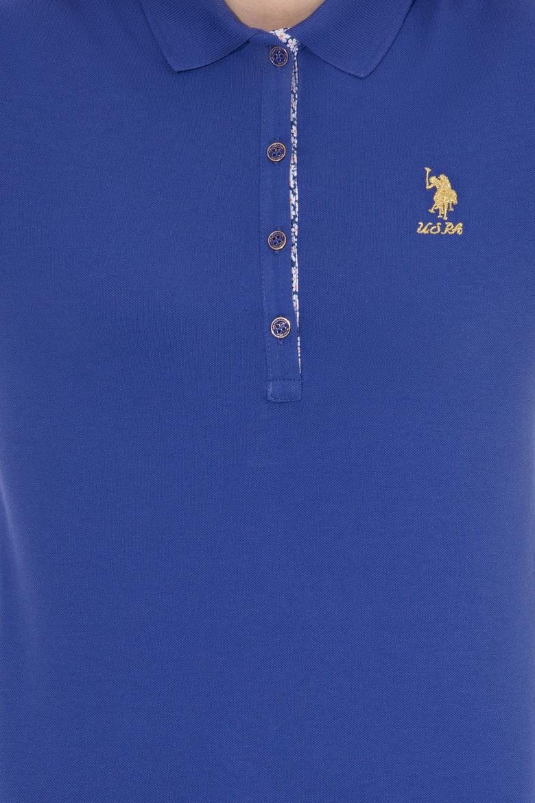 Kadın Mavi Basic Tişört - 50248993116