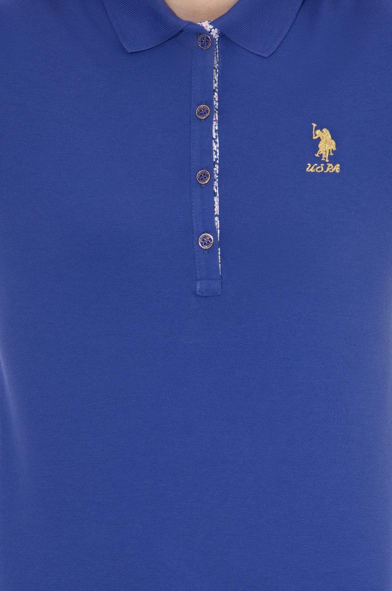 Kadın Mavi Basic Tişört