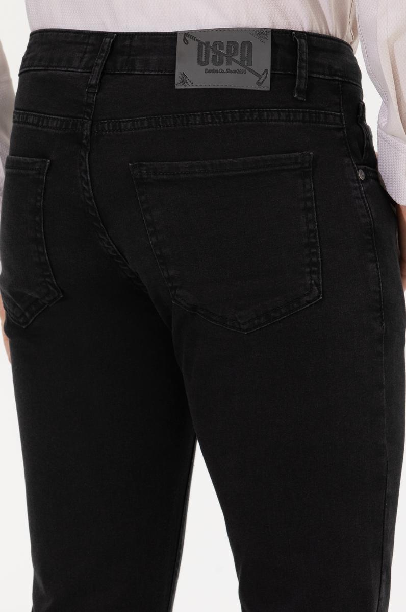 Erkek Siyah Jean Pantolon