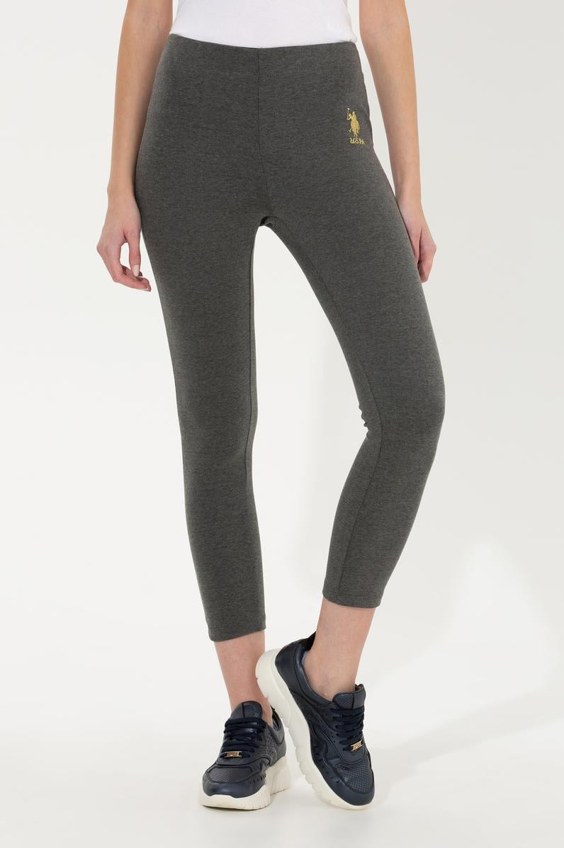 Kadın Antrasit Melanj Tayt