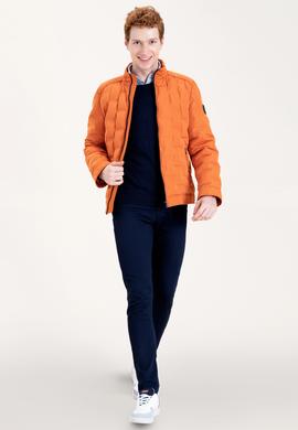 Erkek Regular Fit Lacivert Kanvas Pantolon - 50256591010