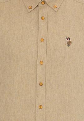 Erkek Safran Uzun Kollu Basic Gömlek - 50256275112