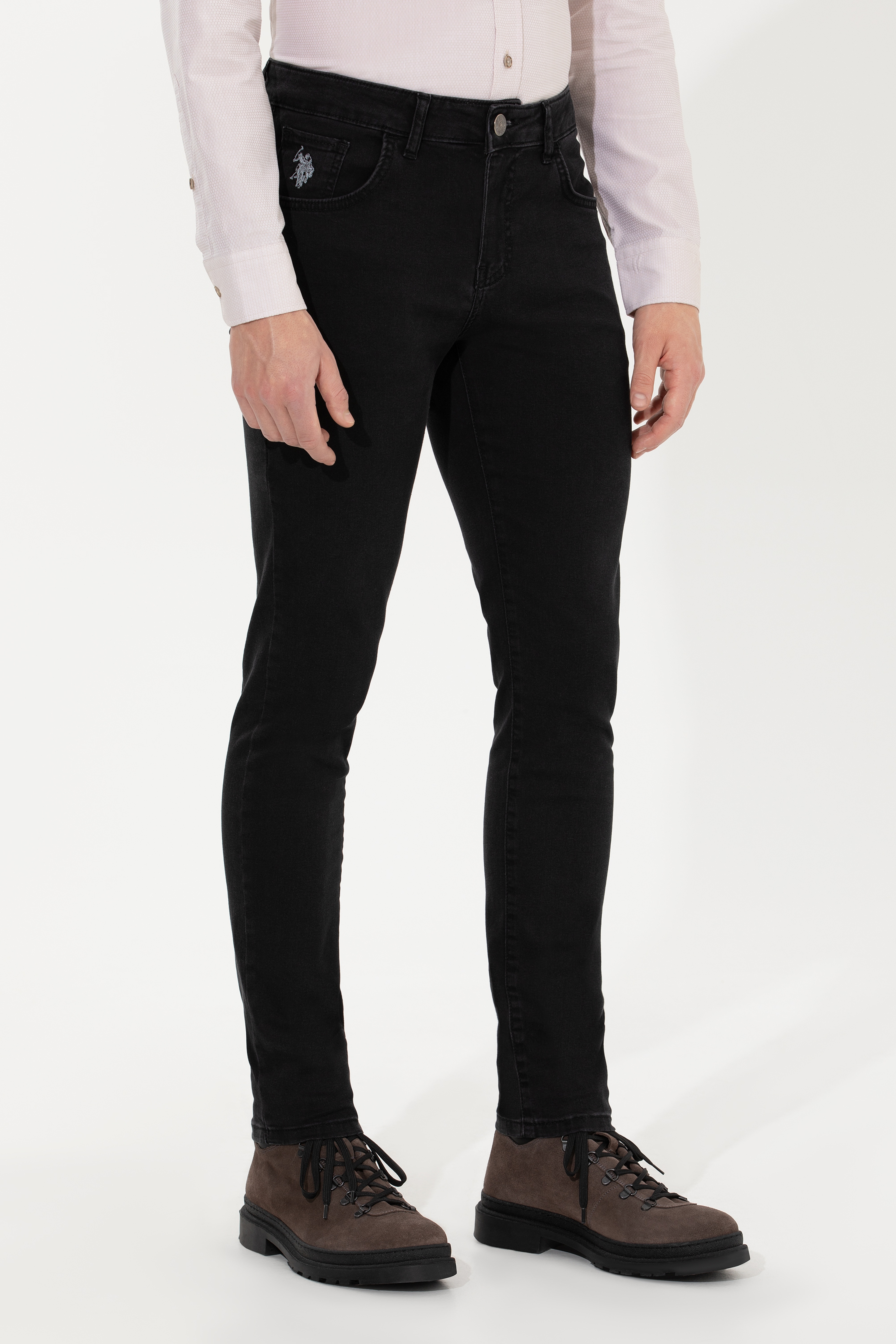 Erkek Siyah Jean Pantolon - Image 2