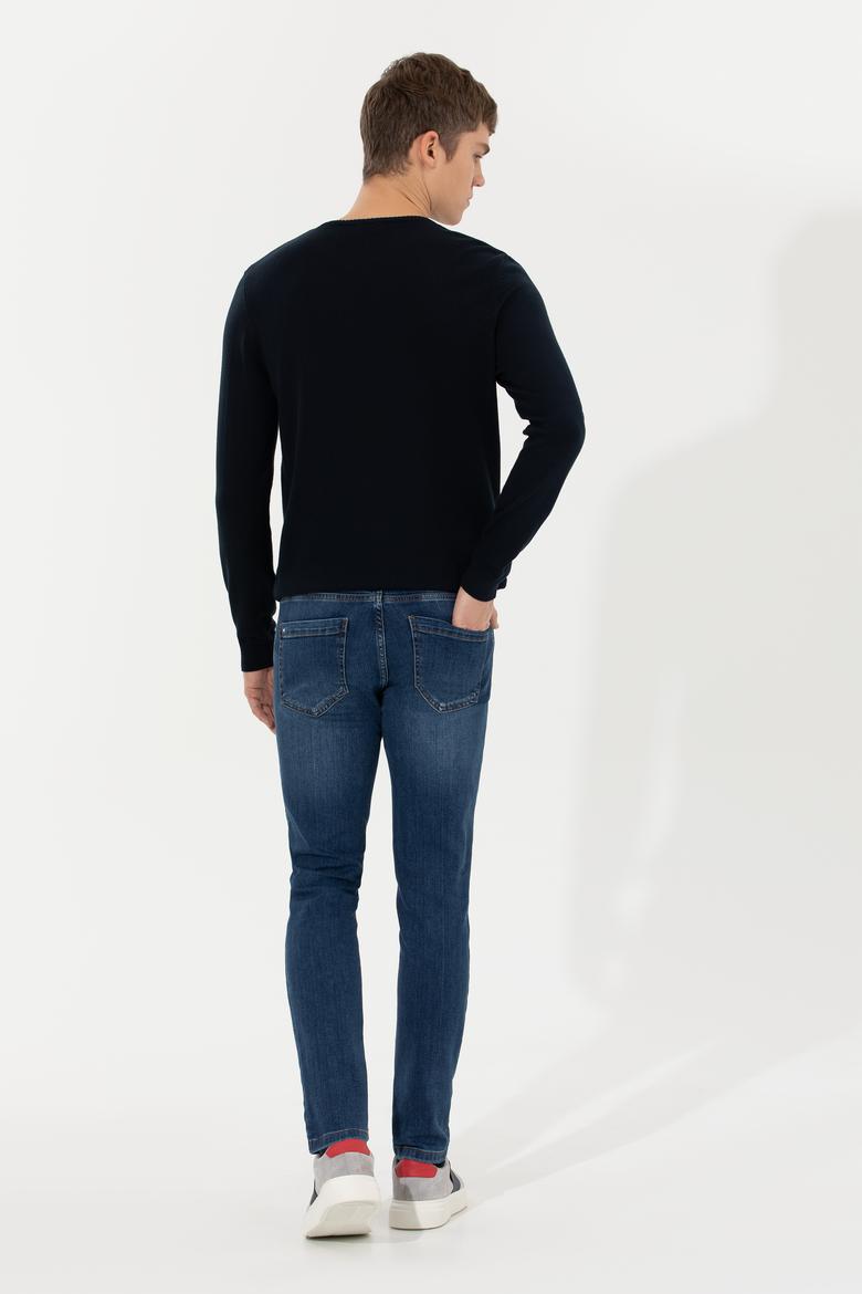 Erkek Mavi Jean Pantolon - 50253266014