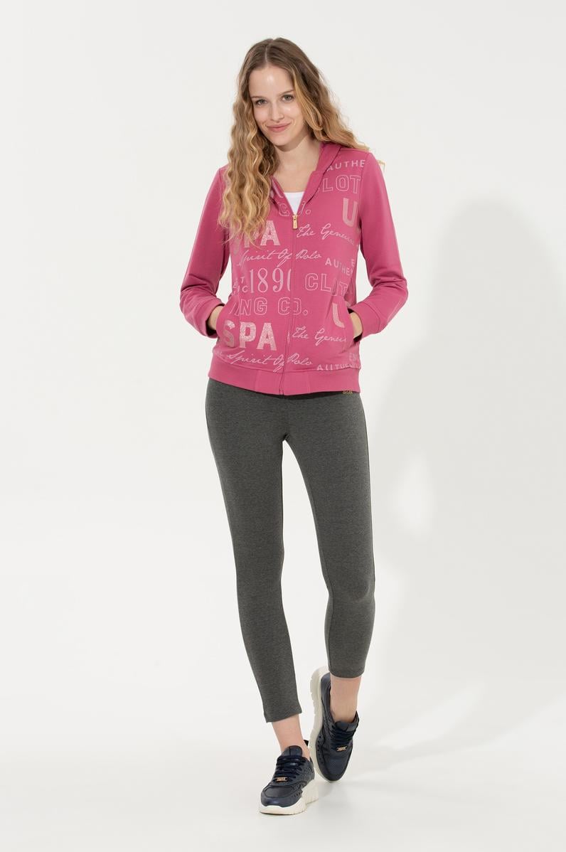 Kadın Antrasit Melanj Tayt