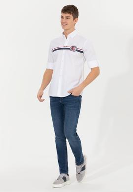 Erkek Beyaz Uzun Kollu Gömlek - 50257007010