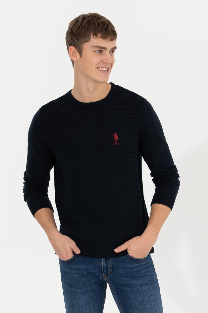 Erkek Lacivert Kazak