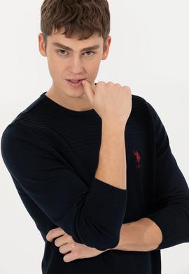 Erkek Lacivert Kazak - 50252311016