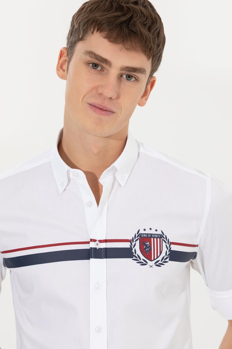 Erkek Beyaz Uzun Kollu Gömlek - 50257007010