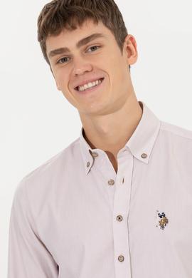 Erkek Taş Uzun Kollu Basic Gömlek - 50256733074