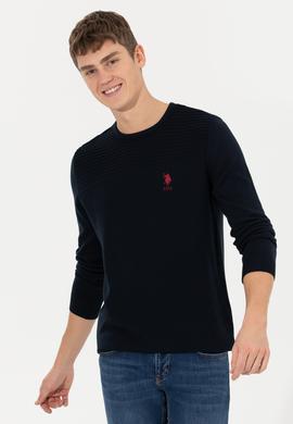 Erkek Lacivert Kazak - 50252311016