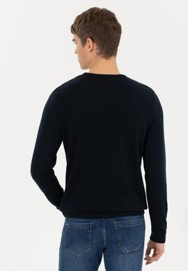 Erkek Lacivert Kazak - 50252311016